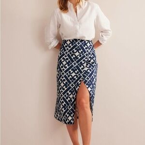 NWT Boden Wrap Skirt.  SIZE 10